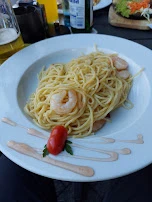 Spaghetti Mit Crevetten